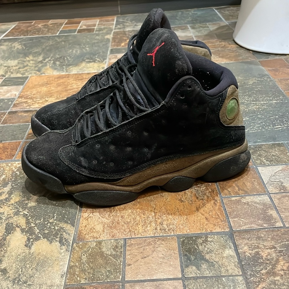 Air Jordan 13s Olive